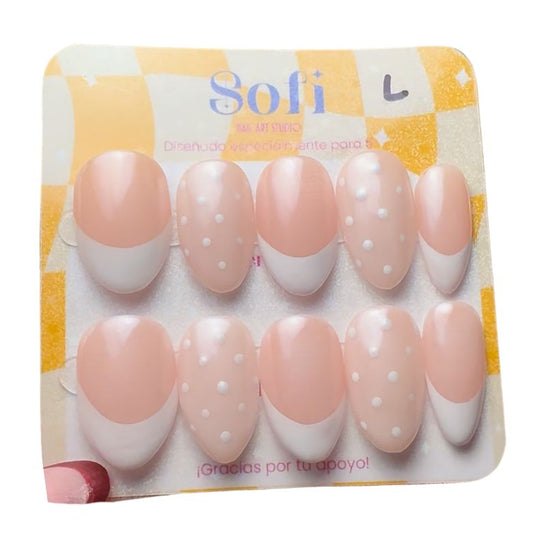Dotty french glazed