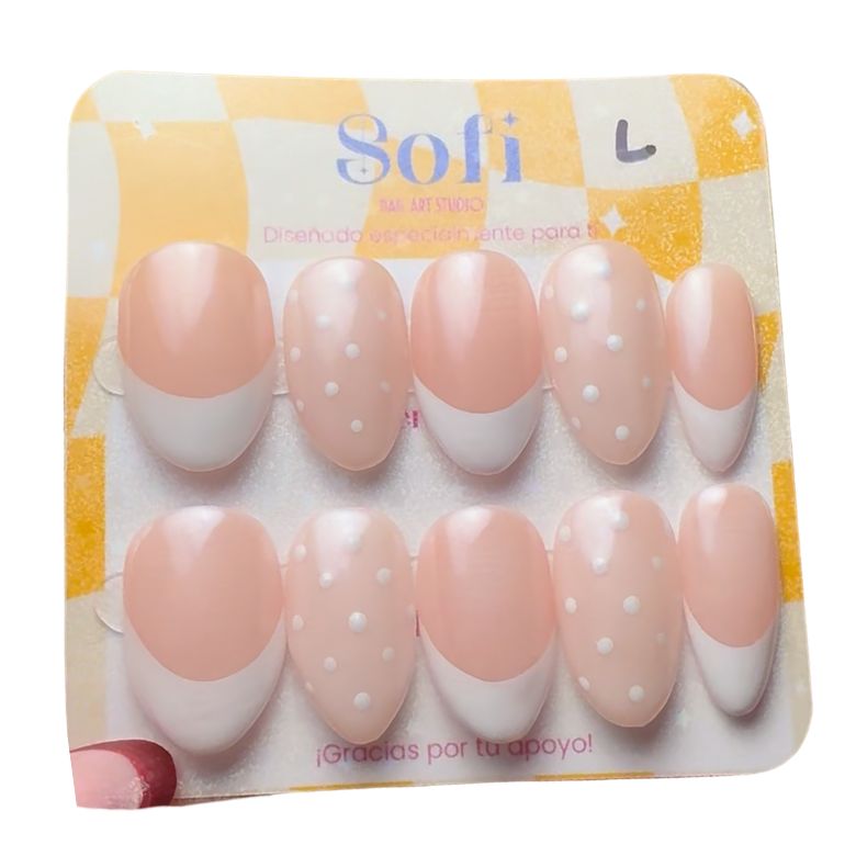 Dotty french glazed